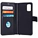 Mobilewallet Protetto Dalle Radiazioni Pu Samsung Galaxy A41 Flipcover Nero - Foto miniatura 5