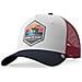 Cappellino Trucker Born To Surf Giallo Per Uomini E Donne - Foto miniatura 1
