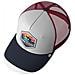 Cappellino Trucker Born To Surf Giallo Per Uomini E Donne - Foto miniatura 3