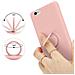 Custodia Compatibile Con Apple Iphone 6 Plus / 6s Plus In Liquid Rosa - Coperchio Protettivo In Silicone Tpu Flessibile Con Anello - Foto miniatura 6