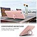 Custodia Compatibile Con Apple Iphone 6 Plus / 6s Plus In Liquid Rosa - Coperchio Protettivo In Silicone Tpu Flessibile Con Anello - Foto miniatura 7