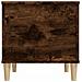 Tavolino Da Salotto Rovere Fumo 60x44,5x45 Cm Legno Multistrato - Foto miniatura 3