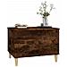 Tavolino Da Salotto Rovere Fumo 60x44,5x45 Cm Legno Multistrato - Foto miniatura 4