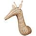 Decorazione Da Parete Rattan Chiaro 83 X 56 Cm Bananec - Foto miniatura 4
