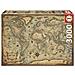 Puzzle Planisphere - 3000 Pezzi - Marchio Educa - Viaggi E Mappe - Foto miniatura 1