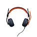 Zone Learn Auricolare Cablato A Padiglione Studio USB tipo-C Blu, Arancione - Foto miniatura 2