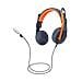 Zone Learn Auricolare Cablato A Padiglione Studio USB tipo-C Blu, Arancione - Foto miniatura 3