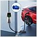 Caricabatterie Per Veicoli Elettrici, Ev Charger Cavo Ricarica Auto Elettrica Tipo 2, Con Spina Blu Cee E Borsa Portatile (tipo 2 | 5m, 7,2kw | 32a) - Foto miniatura 3