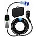 Caricabatterie Per Veicoli Elettrici, Ev Charger Cavo Ricarica Auto Elettrica Tipo 2, Con Spina Blu Cee E Borsa Portatile (tipo 2 | 5m, 7,2kw | 32a) - Foto miniatura 1
