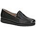 Black Casual Closed Loafers Mocassino Pelle Scarpe Donna Nero Eu 39, 9-24750-41-02b - Foto miniatura 1