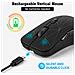Mouse Wireless Bluetooth A Doppia Modalità - Design Ergonomico - Foto miniatura 6