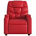 Poltrona Alzapersona Reclinabile Elettrica Rossa in Similpelle - Foto miniatura 9