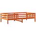 Giroletto con Panca e Tetto Cera 90x200 cm Legno Massello Pino - Foto miniatura 7