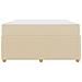 Struttura letto con materasso Crema 140 x 200 cm Tessuto - Foto miniatura 7