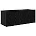Set mobile TV Montaggio a parete 5 pcs Rovere Nero - Foto miniatura 6