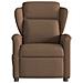 Poltrona Elettrica Reclinabile Marrone in Tessuto - Foto miniatura 5