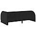 Cornice del letto ad angolo Nero 90 x 200 cm Velluto - Foto miniatura 7