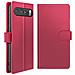Custodia A Portafoglio Per Google Pixel 10 Pro Con Cover Magnetica Staccabile, Rosso - Foto miniatura 2