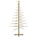 Albero di Natale in legno con supporto Marrone 210 cm Bambù - Foto miniatura 5