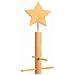 Albero di Natale in legno con supporto Marrone 210 cm Bambù - Foto miniatura 8