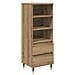 Credenza Rovere artigianale 40 x 36 x 110 cm Legno multistrato - Foto miniatura 1