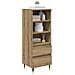 Credenza Rovere artigianale 40 x 36 x 110 cm Legno multistrato - Foto miniatura 3