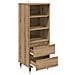 Credenza Rovere artigianale 40 x 36 x 110 cm Legno multistrato - Foto miniatura 5