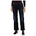 Pantaloni Lunghi In Denim Effetto Consumato Da Donna 6y5j11-5d2uz - Foto miniatura 1