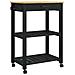 Carrello da Cucina MONZA Nero 60 x 40 x 88,5 cm - Foto miniatura 1