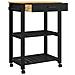 Carrello da Cucina MONZA Nero 60 x 40 x 88,5 cm - Foto miniatura 4