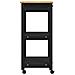 Carrello da Cucina MONZA Nero 60 x 40 x 88,5 cm - Foto miniatura 6