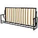 Letto a Scomparsa Morphy Classic - Sistema multifunzionale modulare SizeFlex & TypeFlex, letto a scomparsa salvaspazio ed estensibile con moduli divano (100x190 cm, Orizzontale) - Foto miniatura 2
