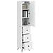 Set di armadi 2 pcs Bianco Lucido 34,5 x 34,5 x 90 cm - Foto miniatura 2