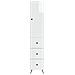 Set di armadi 2 pcs Bianco Lucido 34,5 x 34,5 x 90 cm - Foto miniatura 4