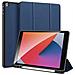Cover per iPad 10.2 (2021) / (2020) / (2019) - Pelle /PU, Blu - Foto miniatura 1