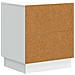Comodino Bianco 43 x 34,5 x 47 cm Legno ingegnerizzato - Foto miniatura 6