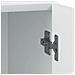 Comodino Bianco 43 x 34,5 x 47 cm Legno ingegnerizzato - Foto miniatura 8