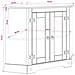 Supporto per Acquario CORONA Bianco 70 x 70 x 73 cm 300 kg - Foto miniatura 8