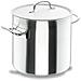 50120 Pentola alta in acciaio inox, coperchio incluso, adatta a tutti i tipi di fornelli, - Foto miniatura 1