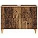 Armadio per Lavabo da Bagno ALKMAAR Legno antico - Foto miniatura 4