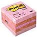 blocco minicubo 400foglietti post-it® 51x51mm 2051-p rosa / arancio - Foto miniatura 1