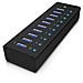 Usb 3.0 Hub 10 Port + Charging Port Alum. Case W / Power Supply - Foto miniatura 2