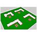 Set 20 Pz Seduta Da Giardino Mobile Polirattan Nero - Foto miniatura 5