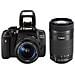 EOS 750D Nero Kit EF-S 18-55mm + EF-S 55-250mm Sensore CMOS 24 Mpx Display 3" Filmati Full HD Wi-Fi / NFC - Foto miniatura 8