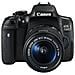 EOS 750D Nero Kit EF-S 18-55mm + EF-S 55-250mm Sensore CMOS 24 Mpx Display 3" Filmati Full HD Wi-Fi / NFC - Foto miniatura 3