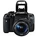 EOS 750D Nero Kit EF-S 18-55mm + EF-S 55-250mm Sensore CMOS 24 Mpx Display 3" Filmati Full HD Wi-Fi / NFC - Foto miniatura 4