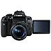 EOS 750D Nero Kit EF-S 18-55mm + EF-S 55-250mm Sensore CMOS 24 Mpx Display 3" Filmati Full HD Wi-Fi / NFC - Foto miniatura 6