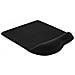 mouse pad, tappetino ideale per mouse laser e ottici, poggia polso in gel, 235x185x25mm, nero - Foto miniatura 3