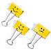 20 Molle Fermacarte Da 19mm Emoji Giallo Rapesco - Foto miniatura 1