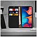 Custodia Samsung Galaxy A20epelle Portafoglio Funzione Stand - Nero - Foto miniatura 5